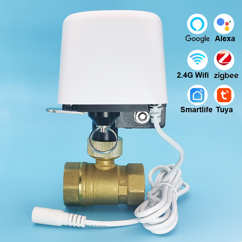 Home Security App - صمام مياه ذكي 1/2 بوصة 3/4
