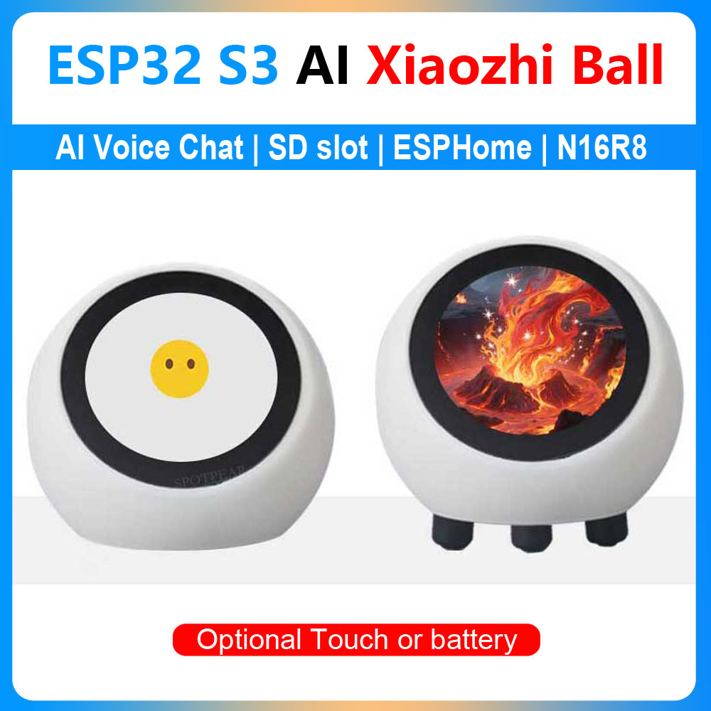 Home Security App - ESP32 S3 1.28 بوصة N16R8 مجلس