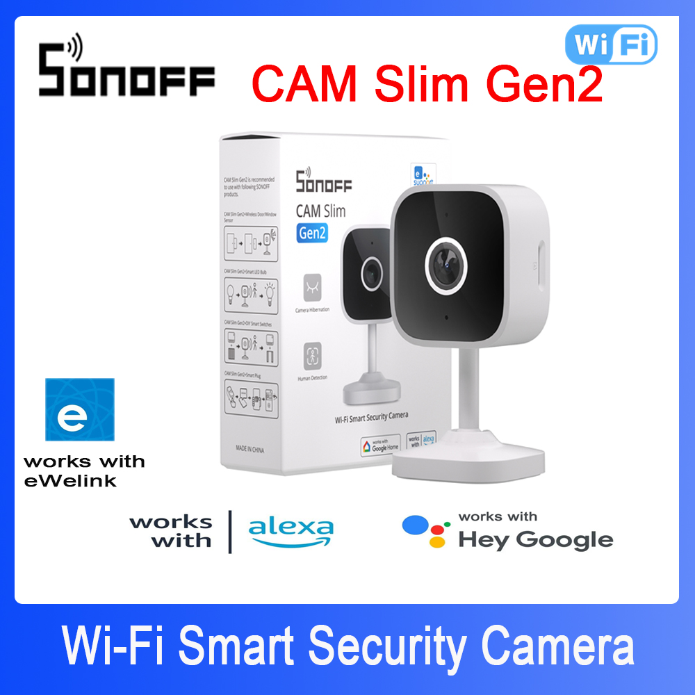 Home Security No Wifi Needed - كاميرا SONOFF CAM Slim Gen2 WiFi