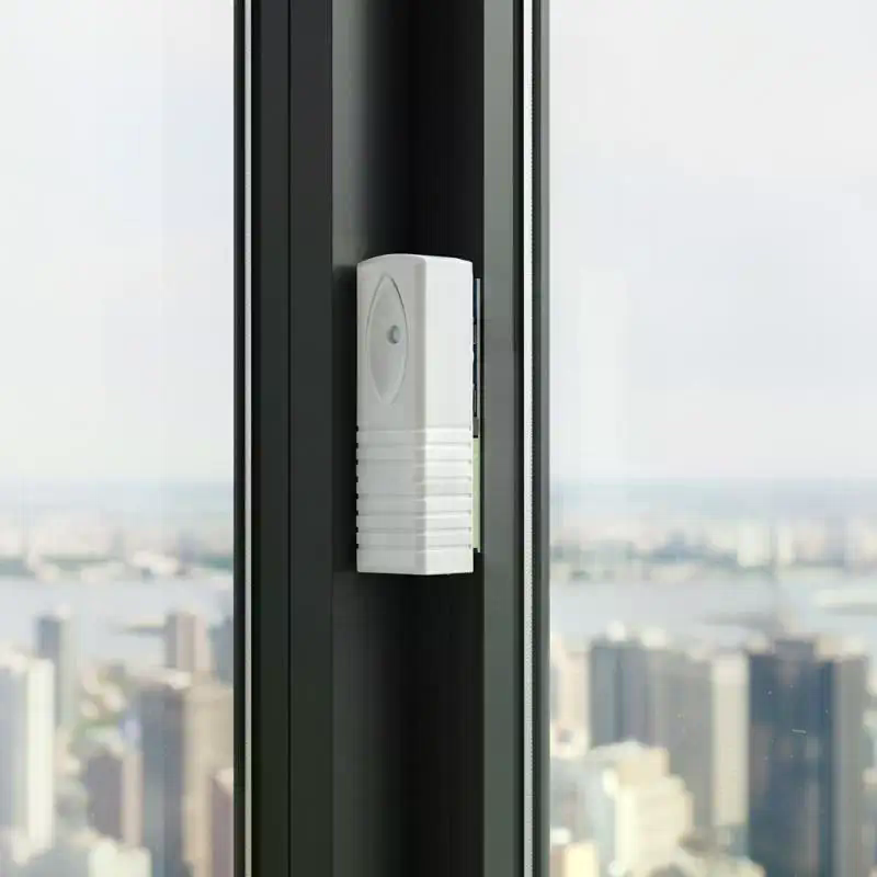 Home Security Alarm - مستشعر إنذار اهتزازي كهروضوئي سلكي عالي