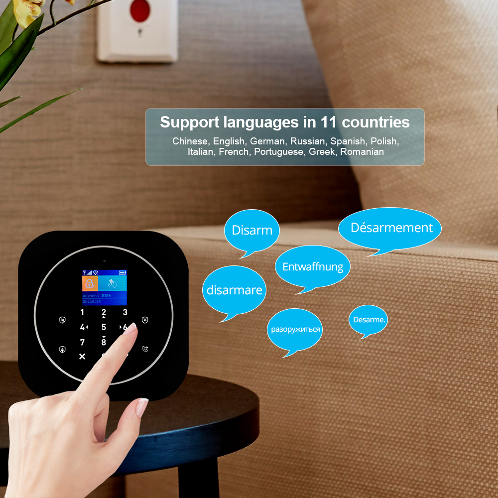 KERUI G12 2G Wifi نظام إنذار م - مراجعة Home Security Siren وسعره
