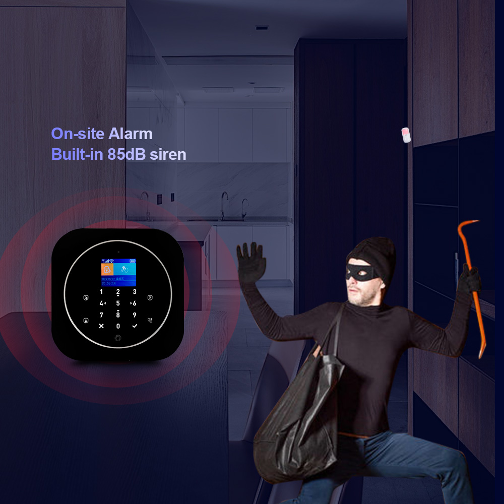 KERUI G12 2G Wifi نظام إنذار م - مراجعة Home Security Siren وسعره