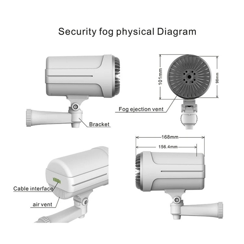 جهاز إنذار أمني ضبابي ضد السرق - مراجعة Home Security Fog System وسعره