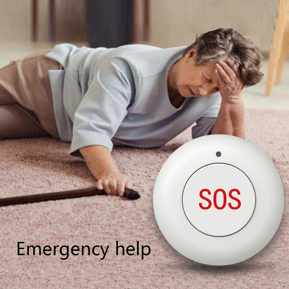 زر SOS لاسلكي ذكي لأمان المنزل - مراجعة Home Security Siren وسعره