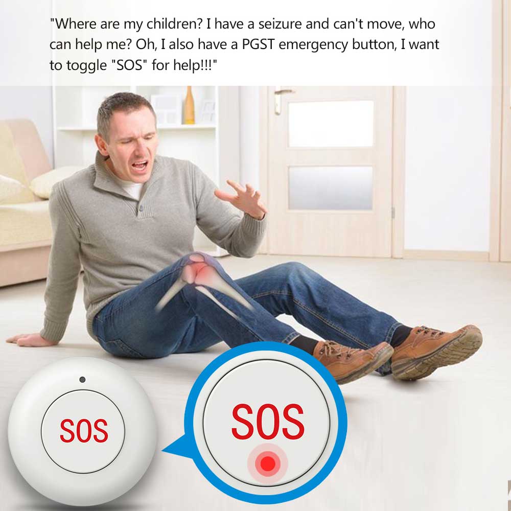 زر SOS لاسلكي ذكي لأمان المنزل - مراجعة Home Security Siren وسعره