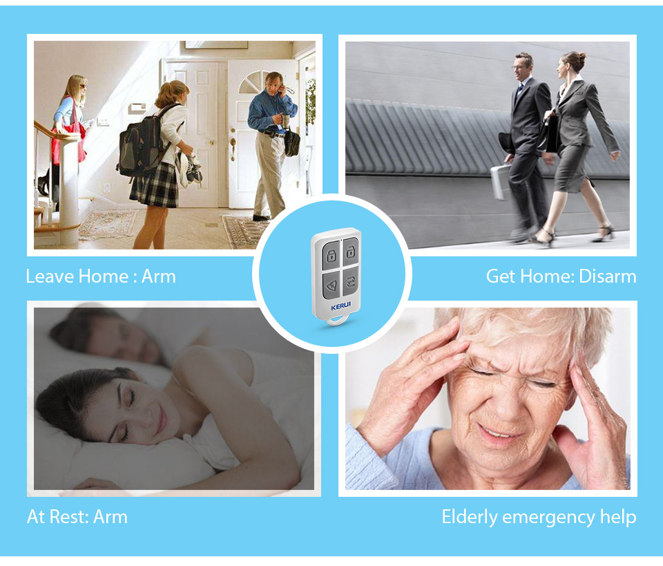 KERUI اللاسلكية عالية الأداء ا - مراجعة Home Security With Monitoring وسعره