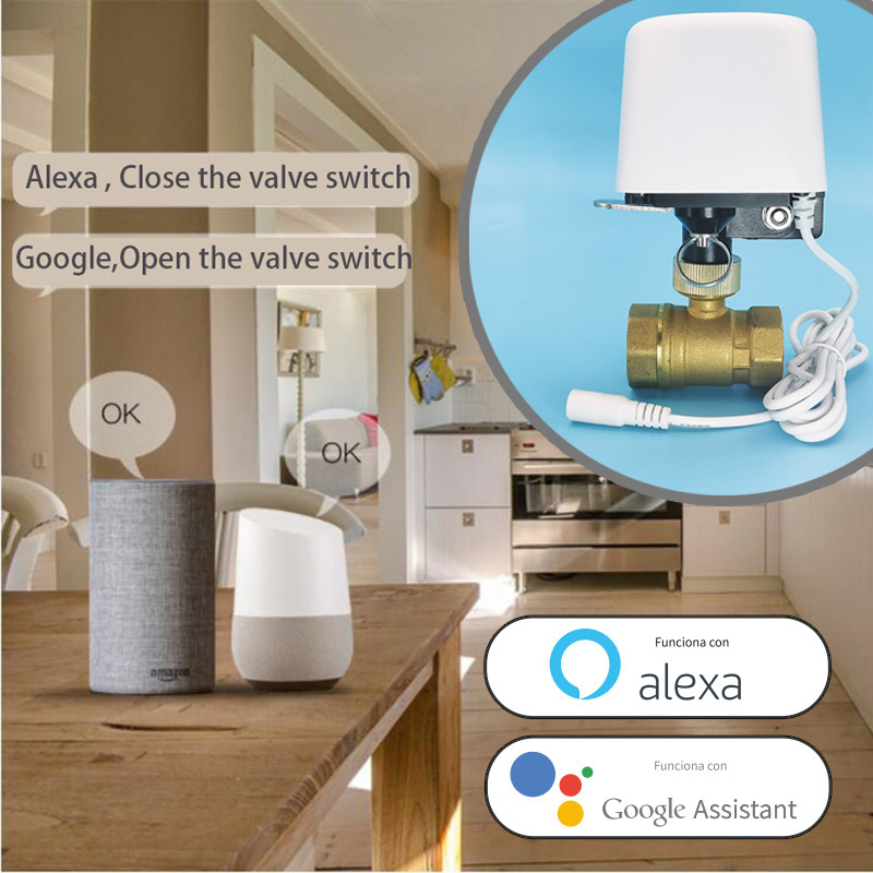 صمام مياه ذكي 1/2 بوصة 3/4 بوص - مراجعة Home Security App وسعره