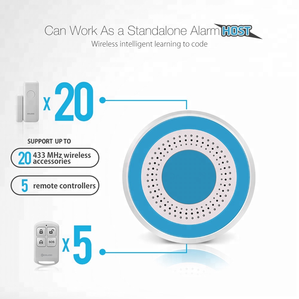 تم تحديث إنذار صفارة الإنذار ا - مراجعة Home Security Siren وسعره