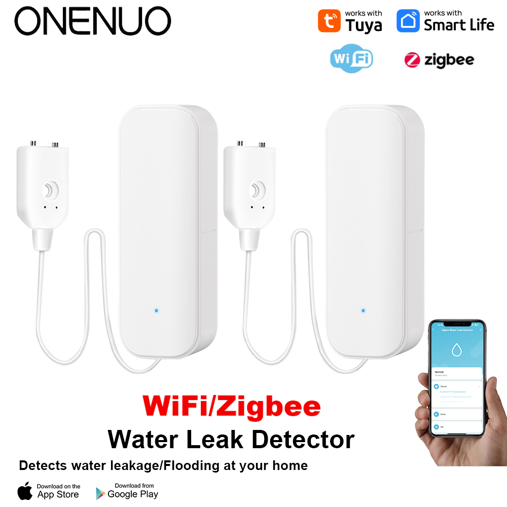 واي فاي/زيجبي استشعار المياه ت - مراجعة Home Security With Monitoring وسعره