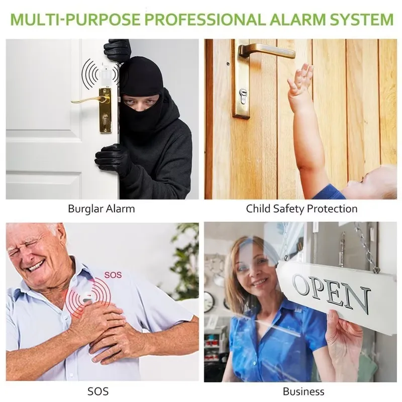 نظام إنذار ضد السرقة للمنزل مع - مراجعة Home Security Alarm وسعره