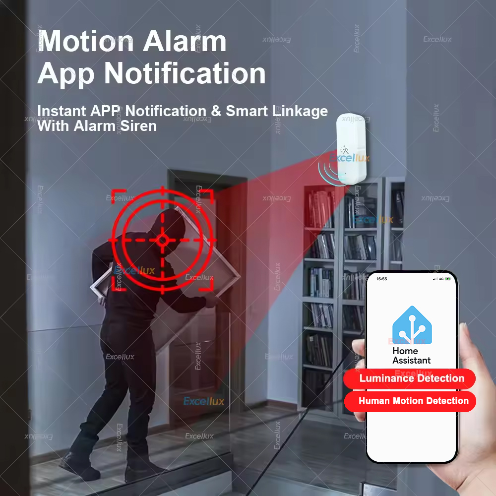 الذكية زيجبي محس حركة الرادار  - مراجعة Home Security App وسعره