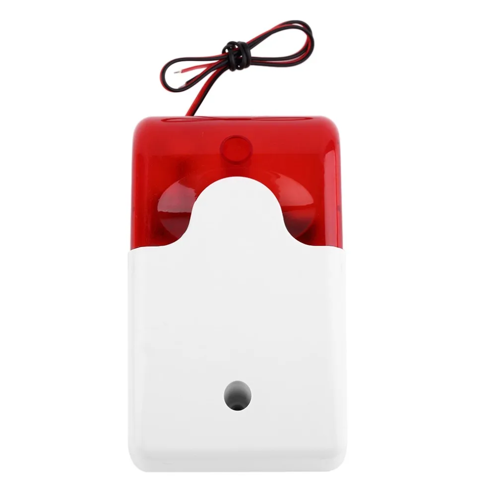 إنذار صفارة الإنذار ستروب 120  - مراجعة Home Security Siren وسعره