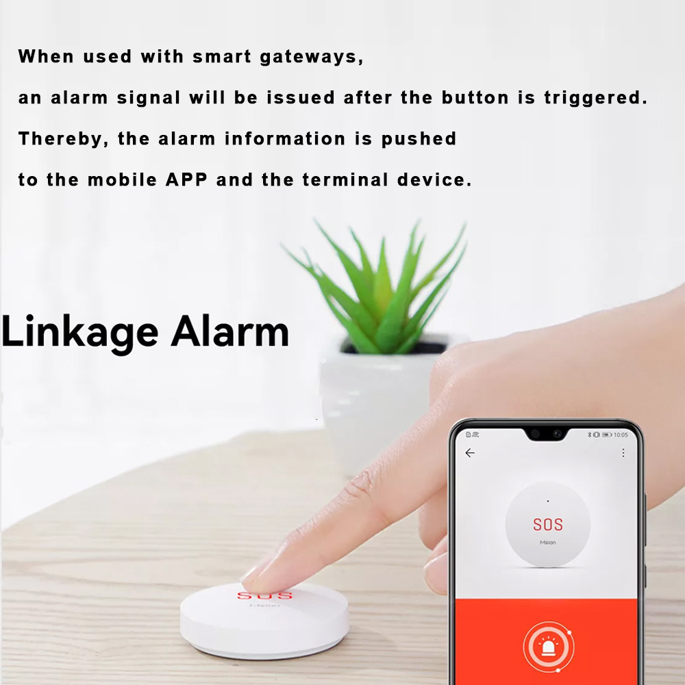 زيجبي تويا SOS زر الطوارئ نظام - مراجعة Home Security Siren وسعره
