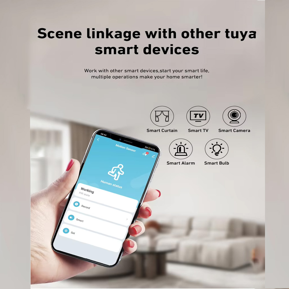 مستشعر حركة ذكي بتقنية PIR وWi - مراجعة Home Security App وسعره