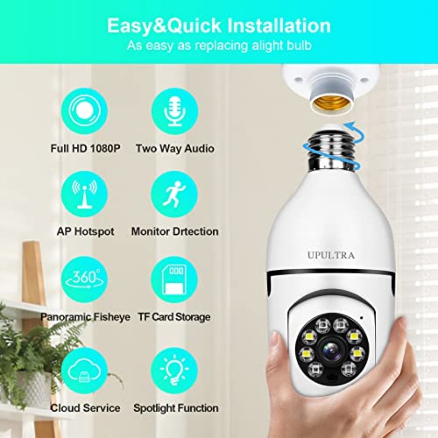 كاميرا لاسلكية ذكية بدقة 1080P - مراجعة Home Security Alarm وسعره