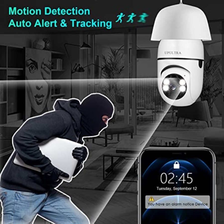 كاميرا لاسلكية ذكية بدقة 1080P - مراجعة Home Security Alarm وسعره