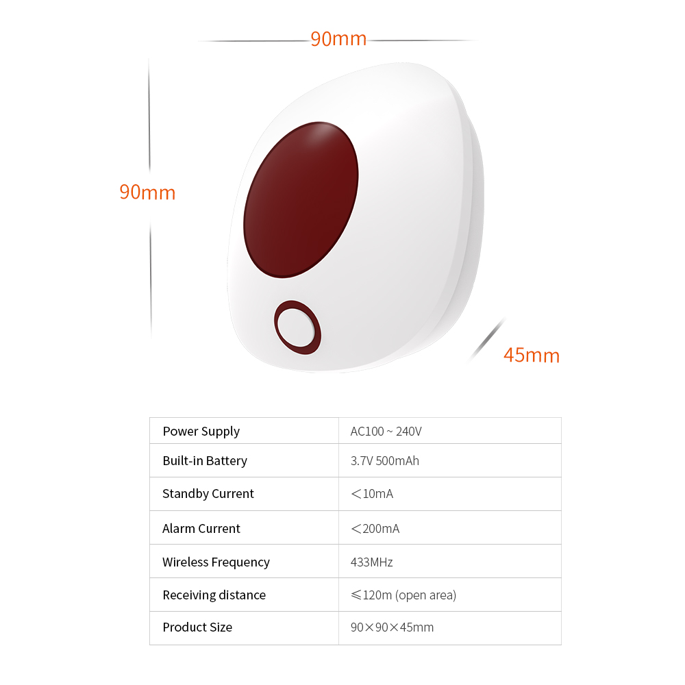 Staniot داخلي لاسلكي صفارات ال - مراجعة Home Security Siren وسعره