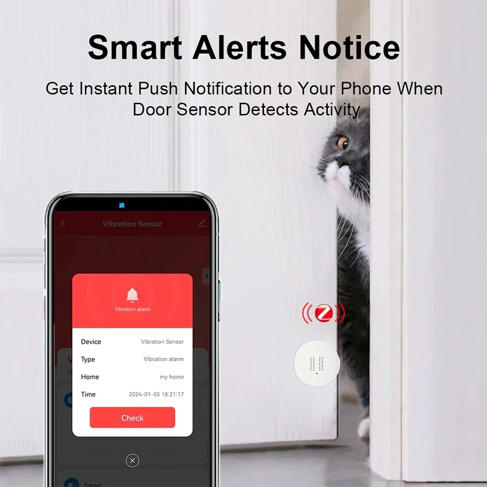 جهاز استشعار الاهتزاز والإمالة - مراجعة Home Security Alarm وسعره
