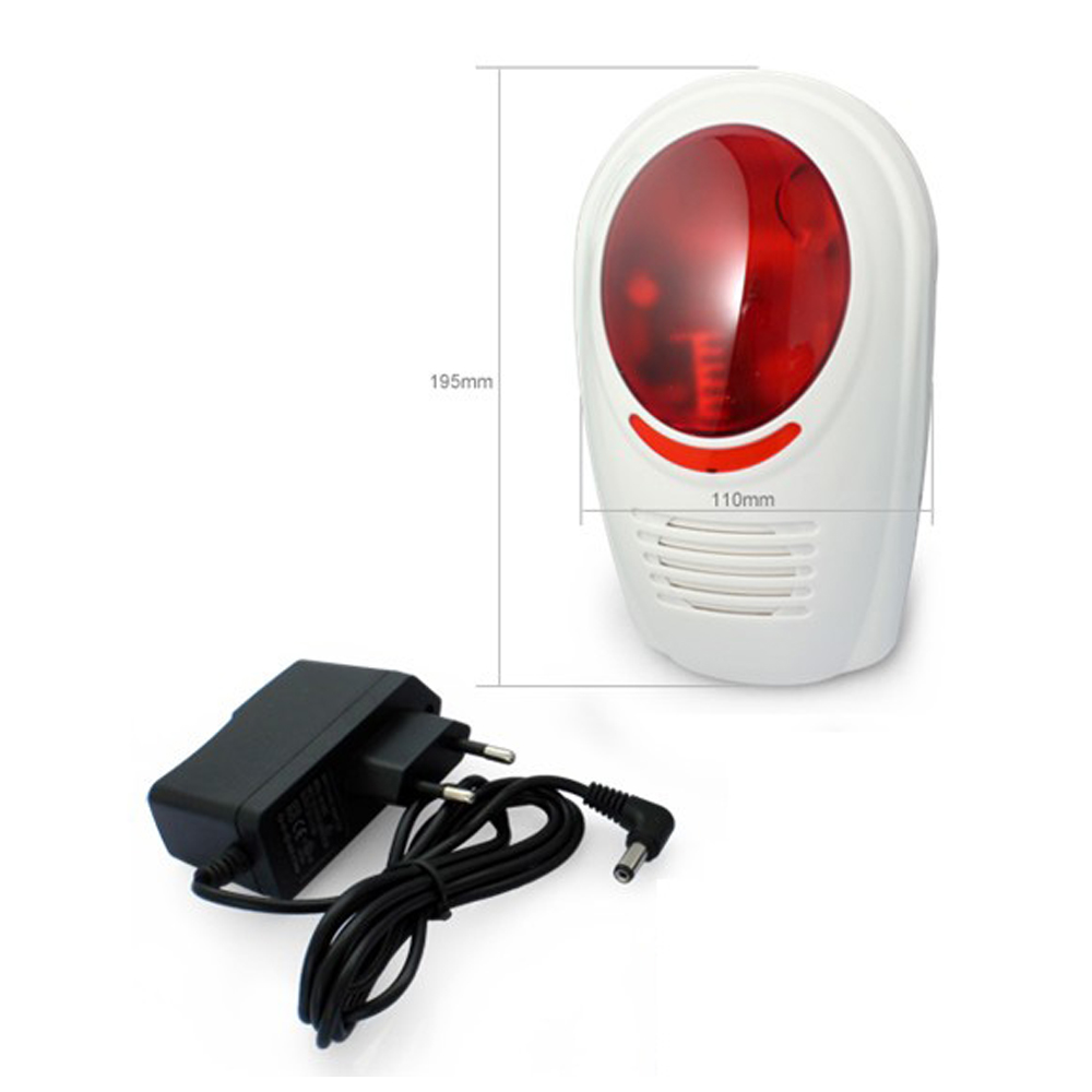 Wolf-Guard 433MHz صوت لاسلكي و - مراجعة Home Security Siren وسعره