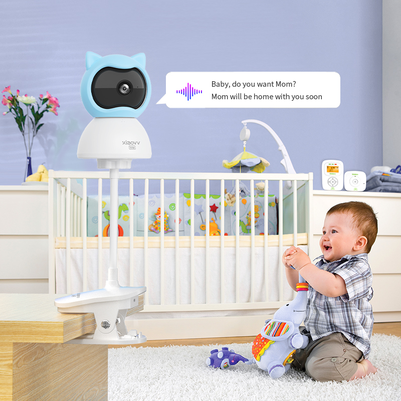 4MP WiFi xiaovv مراقبة الطفل ف - مراجعة Home Security No Wifi Needed وسعره