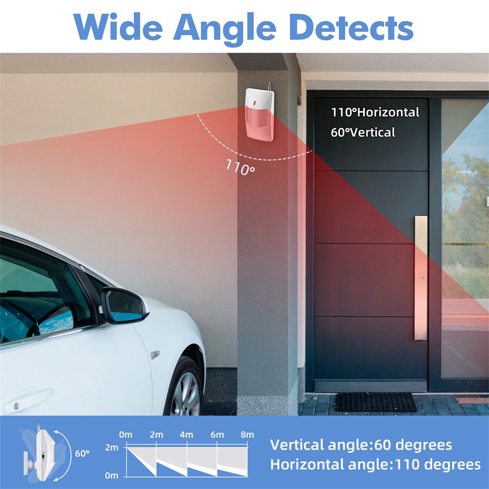 KERUI 120db نظام إنذار صفارة ا - مراجعة Home Security Siren وسعره