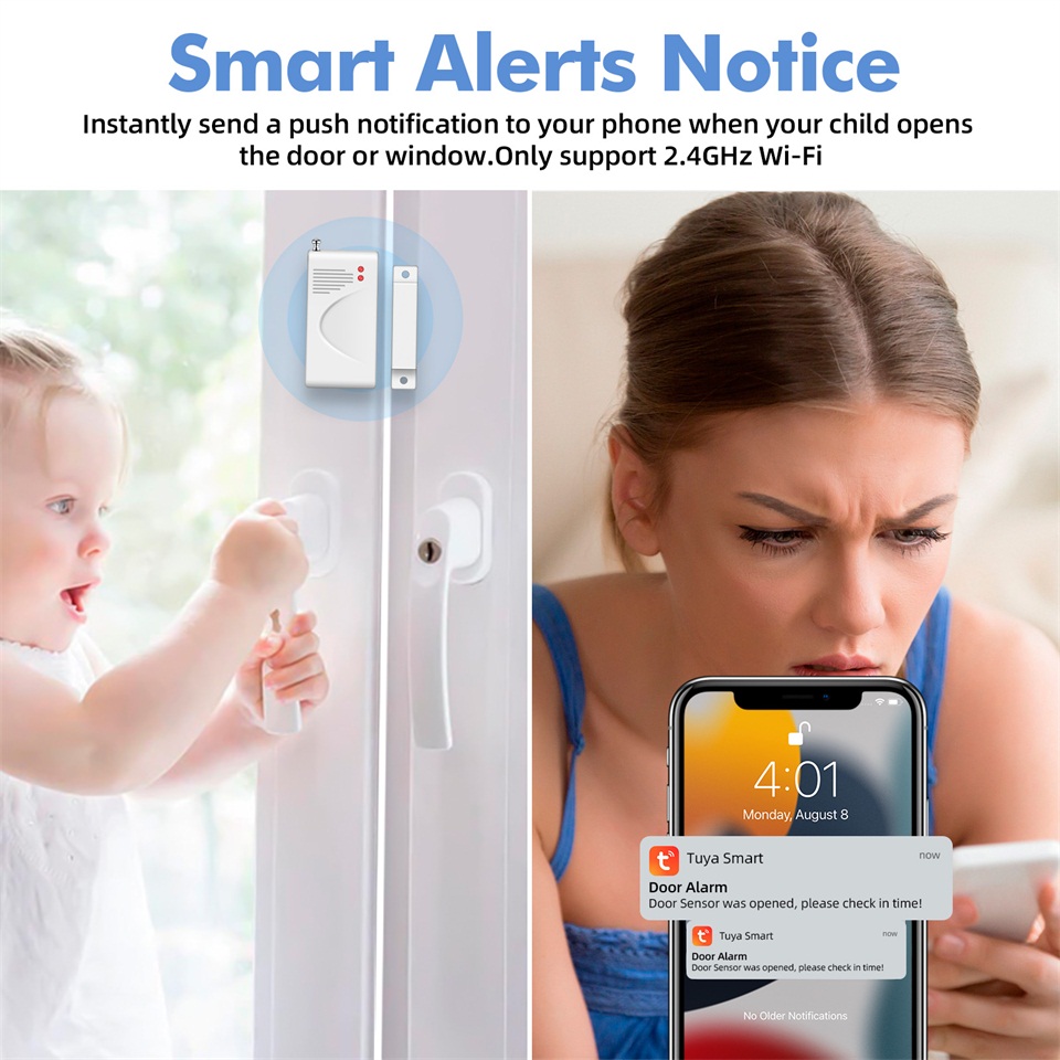 KERUI 120db نظام إنذار صفارة ا - مراجعة Home Security Siren وسعره