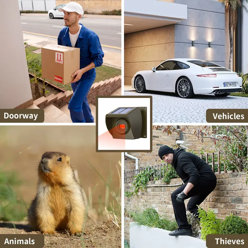 نظام إنذار لاسلكي يعمل بالطاقة - مراجعة Home Security Alarm وسعره