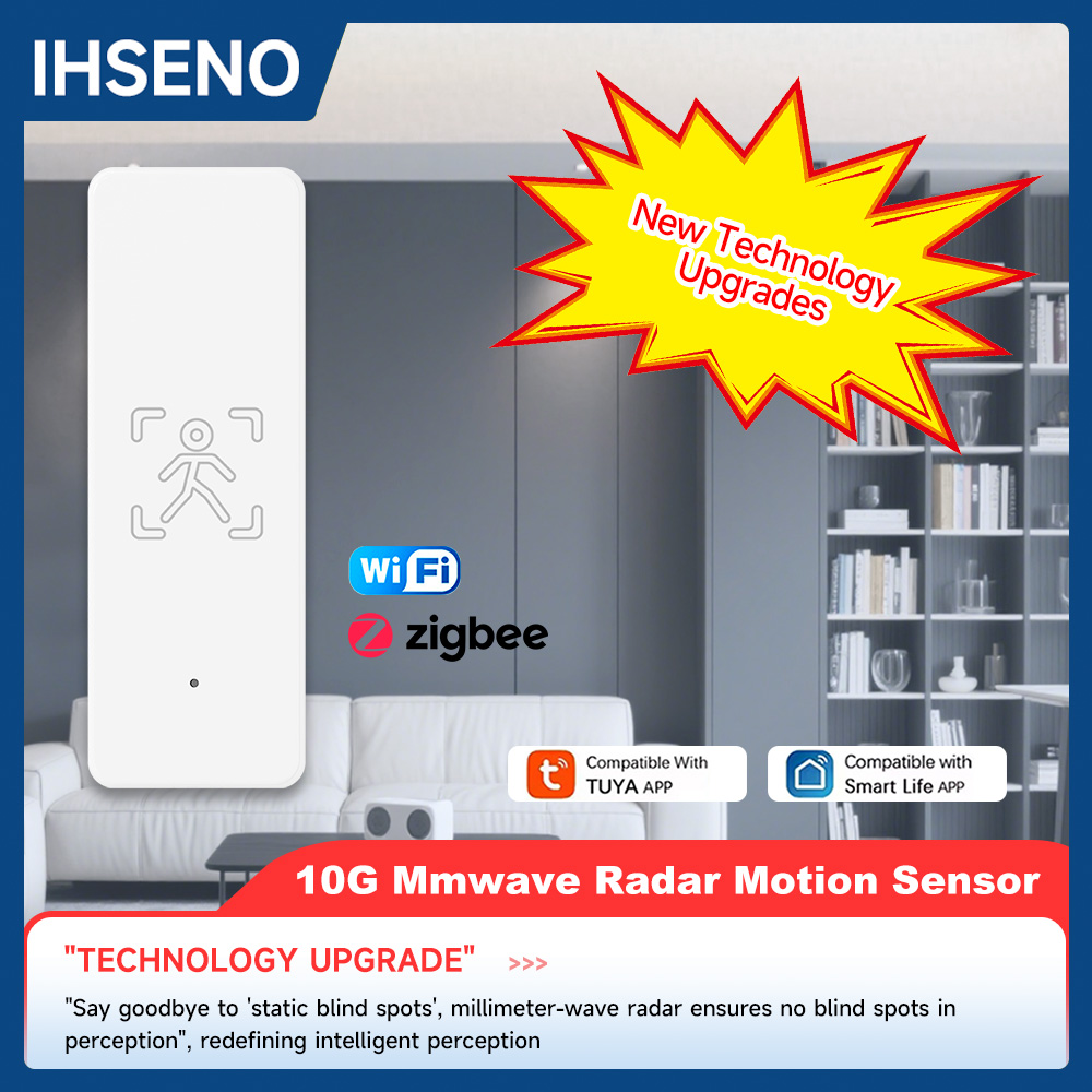 IHSENO Tuya ZigBee مستشعر الوج - مراجعة Home Security App وسعره