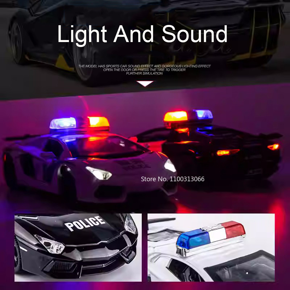 1:32 لامبور LP740 لعبة سيارات  - مراجعة Home Security Police وسعره