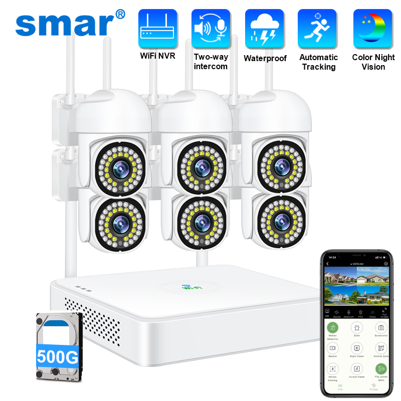 نظام كاميرا مراقبة لاسلكية سما - مراجعة Home Security Recorder وسعره